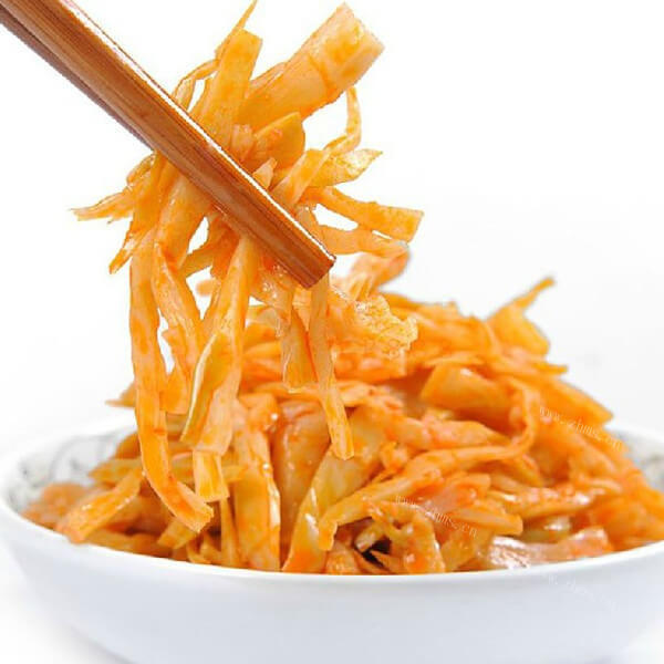 美味的红油笋丝