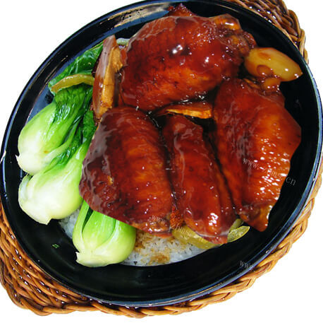 美味鸡翅煲仔饭