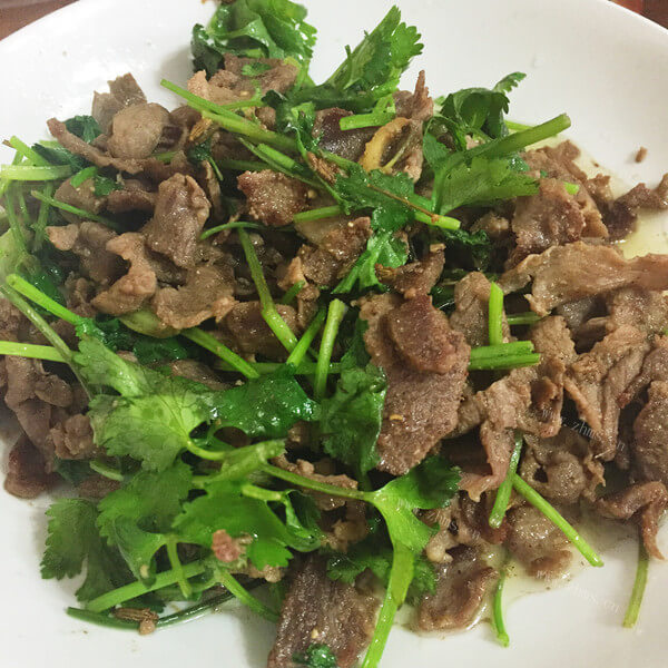 美味孜然羊肉片