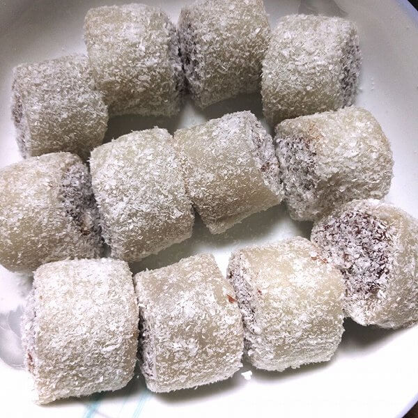 简单美味糯米卷的做法