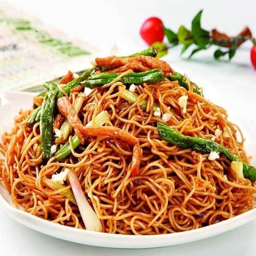 美味的扁豆焖面的做法