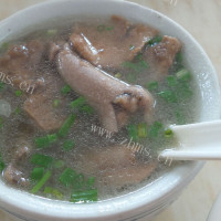 美味的猪肝汤