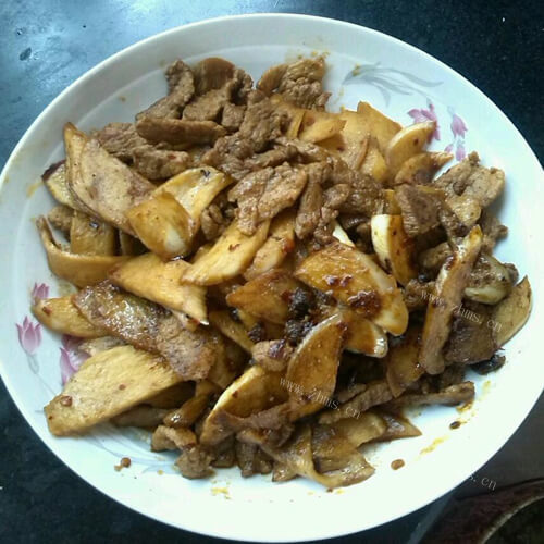 美味高笋炒肉