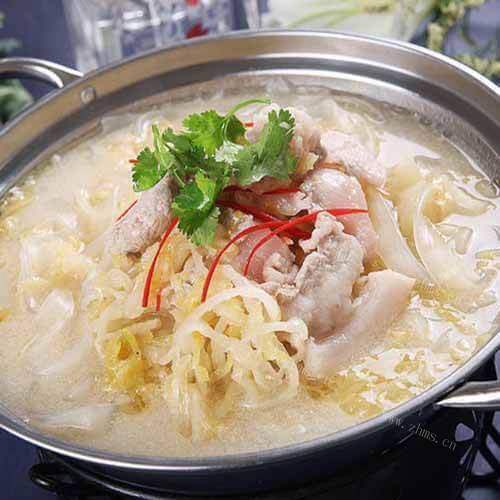 美味的酸菜羊肉粉丝汤的做法