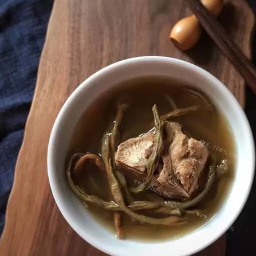 好吃的干豇豆炖排骨