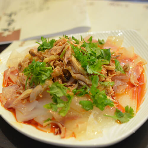 美味鸡丝凉粉