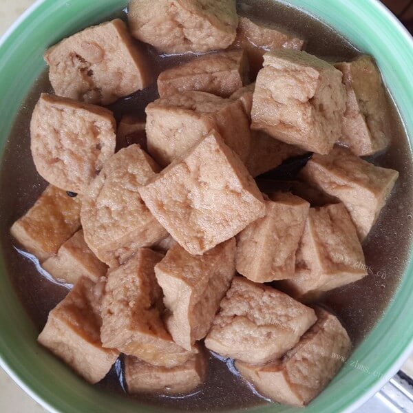 美味的酱油豆腐