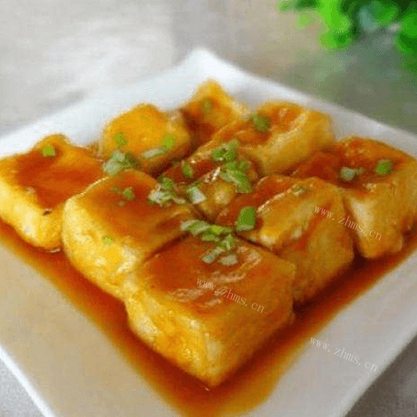 脆皮内酯豆腐