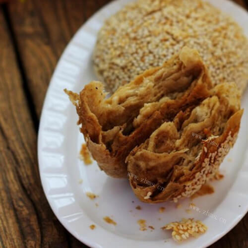 好吃的烤箱发面烧饼的做法