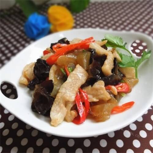 美味的粉皮靠肉的做法