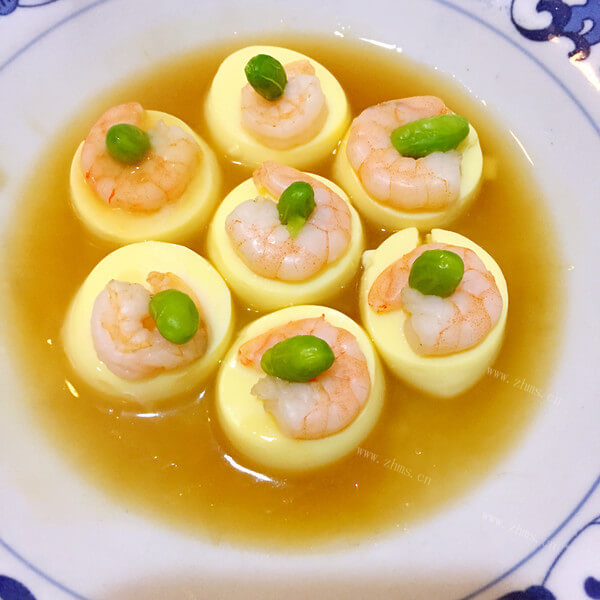 美味的豆腐虾仁