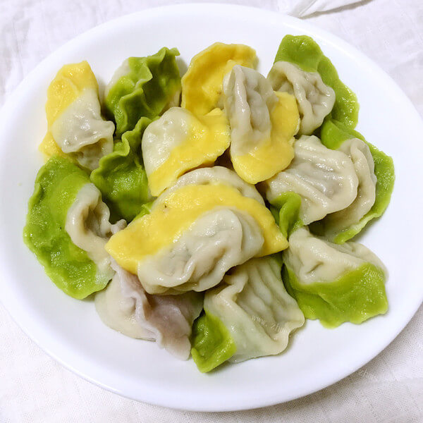 不错的美食洋葱羊肉水饺