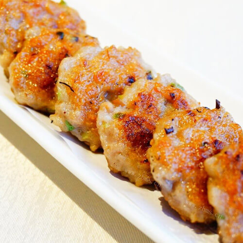 美味的煎藕饼