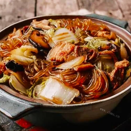 美味鸡腿炖粉条