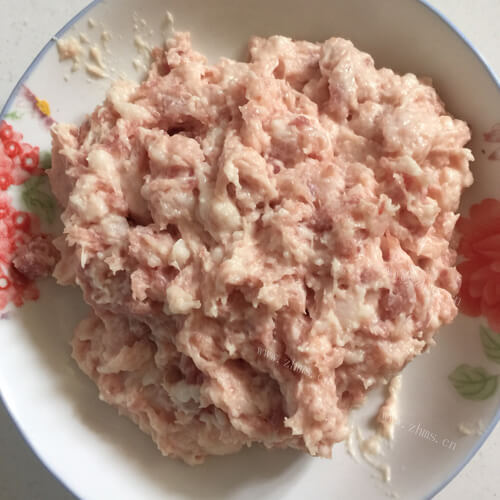 美味的猪肉香菇馅的做法
