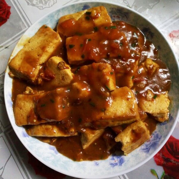美味的糖醋豆腐