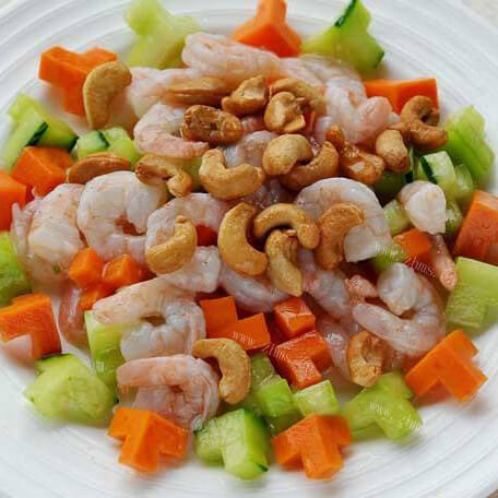 美味的腰果虾仁的做法