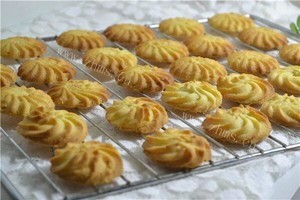 好吃的橙香曲奇做法图解8)