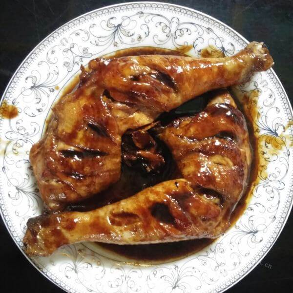 美味的酱油鸡腿