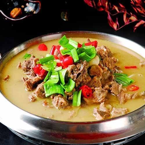 美味火锅羊肉的做法