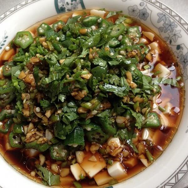 家常凉拌嫩豆腐