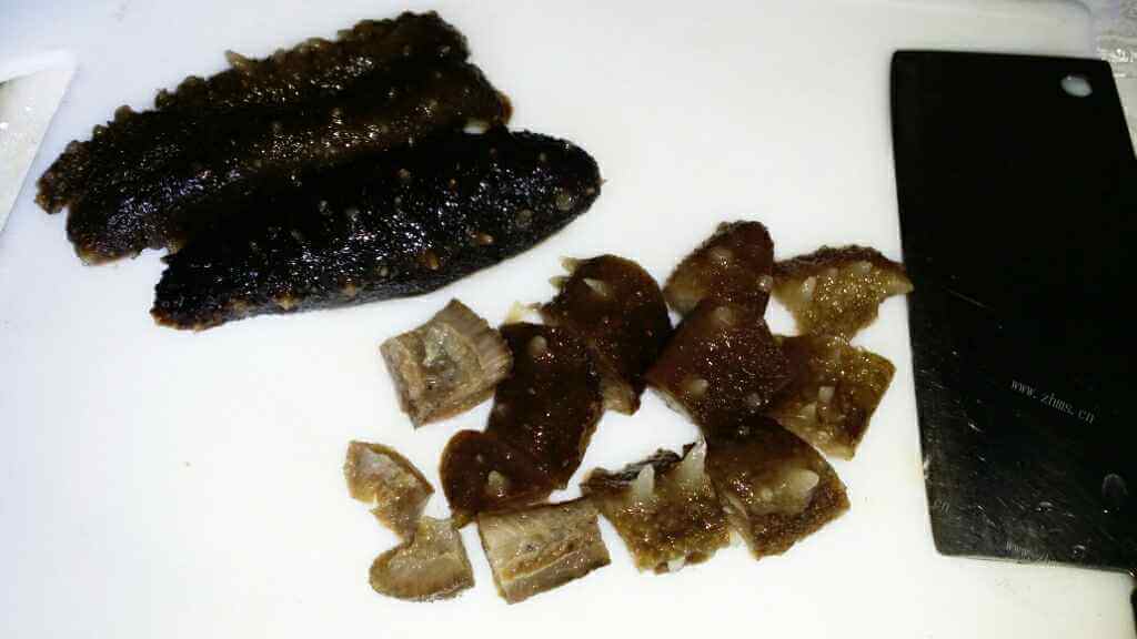 美味的海参山药汤 做法图解3)