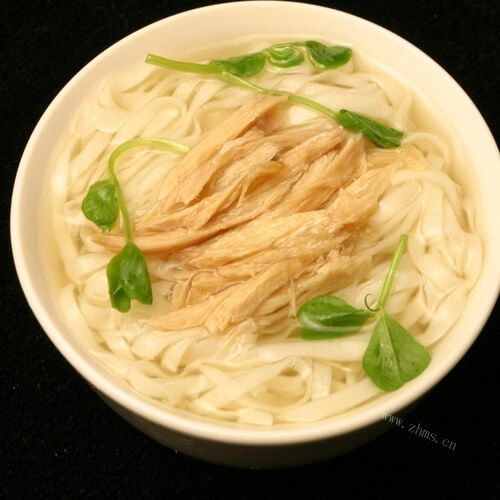 好吃的鸡丝汤面的做法 