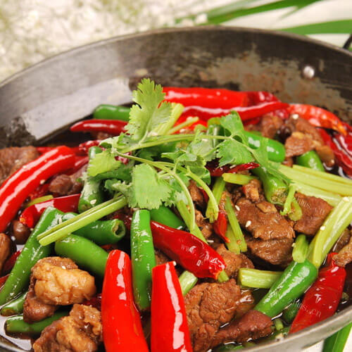 美味的干锅牛肉的做法