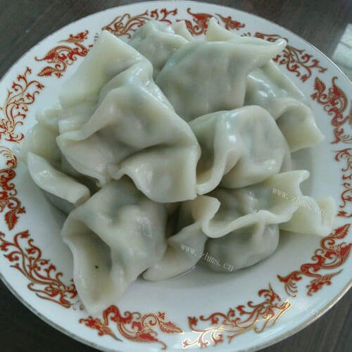 好吃的猪肉韭菜馅水饺