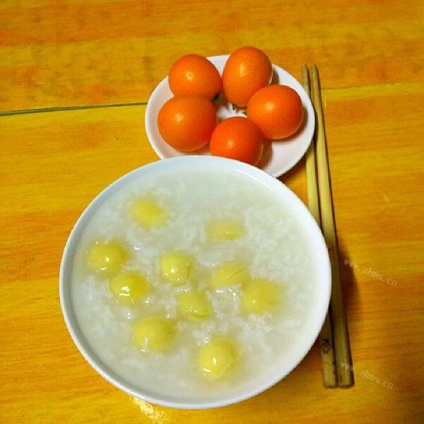 好吃的白果粥