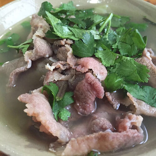 传统的跷脚牛肉做法