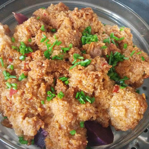 美味的粉蒸肉的做法