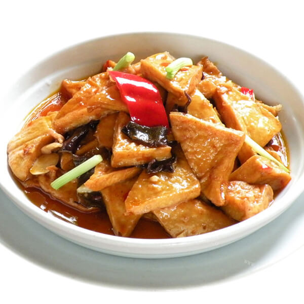 绝好下饭的煎焖豆腐