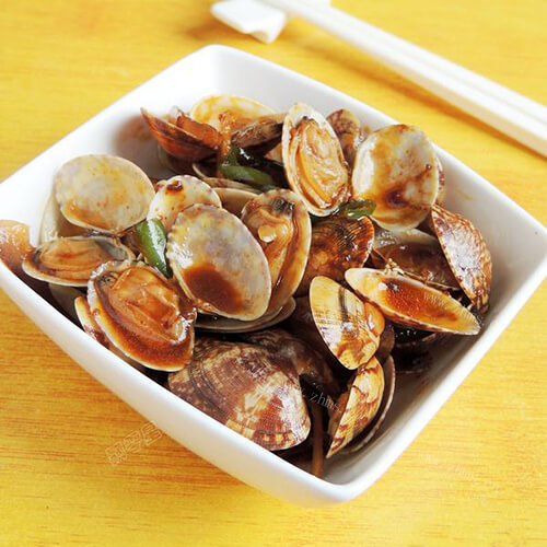 家常爆炒花甲
