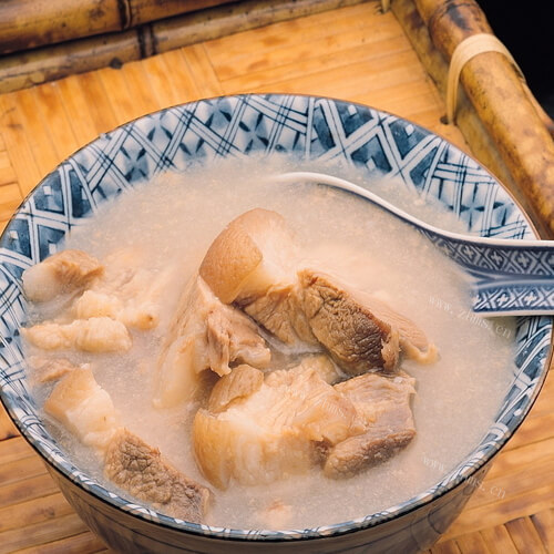 美味猪肉羹的做法
