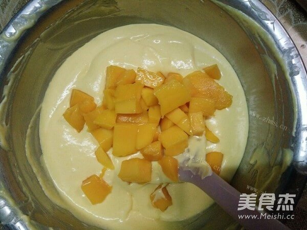 芒果芝士蛋糕做法图解8)
