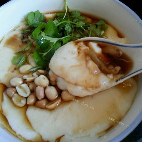 美味可口的鸡丝豆腐脑的做法