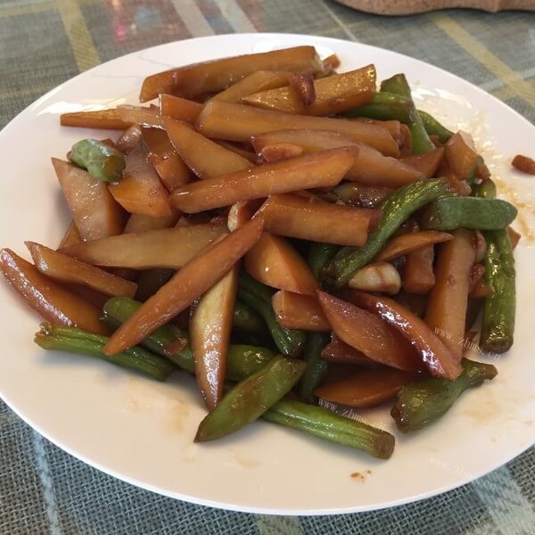 美味的刀豆土豆