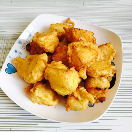 香甜拔丝苹果的做法
