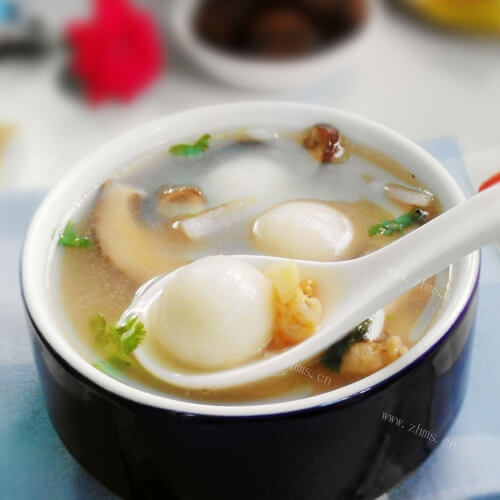 美味的萝卜汤圆