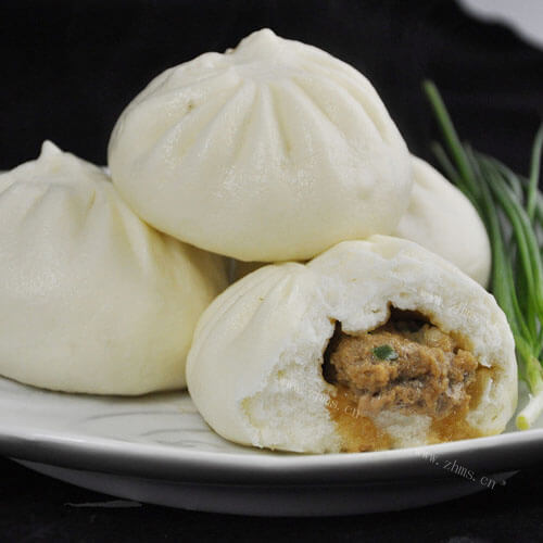 香喷喷的豇豆肉包