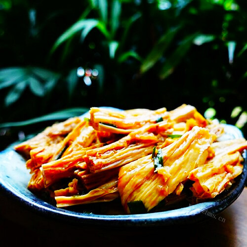 好吃的凉拌豆笋