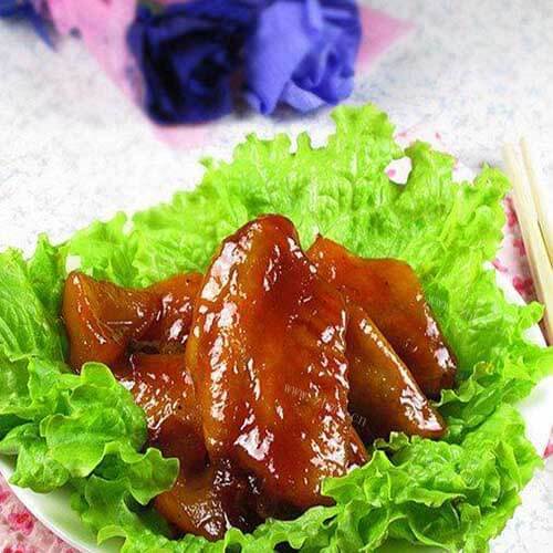 好吃的苹果鸡翅