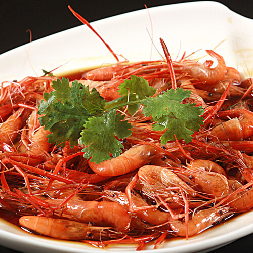 美味酱油虾