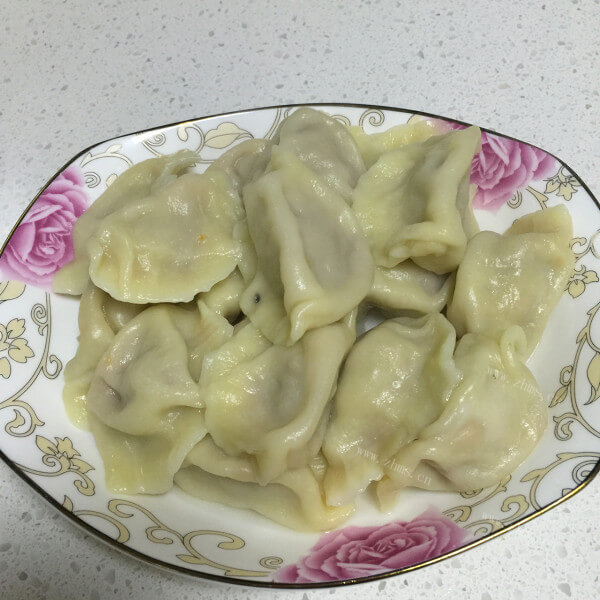 美味的羊肉水饺