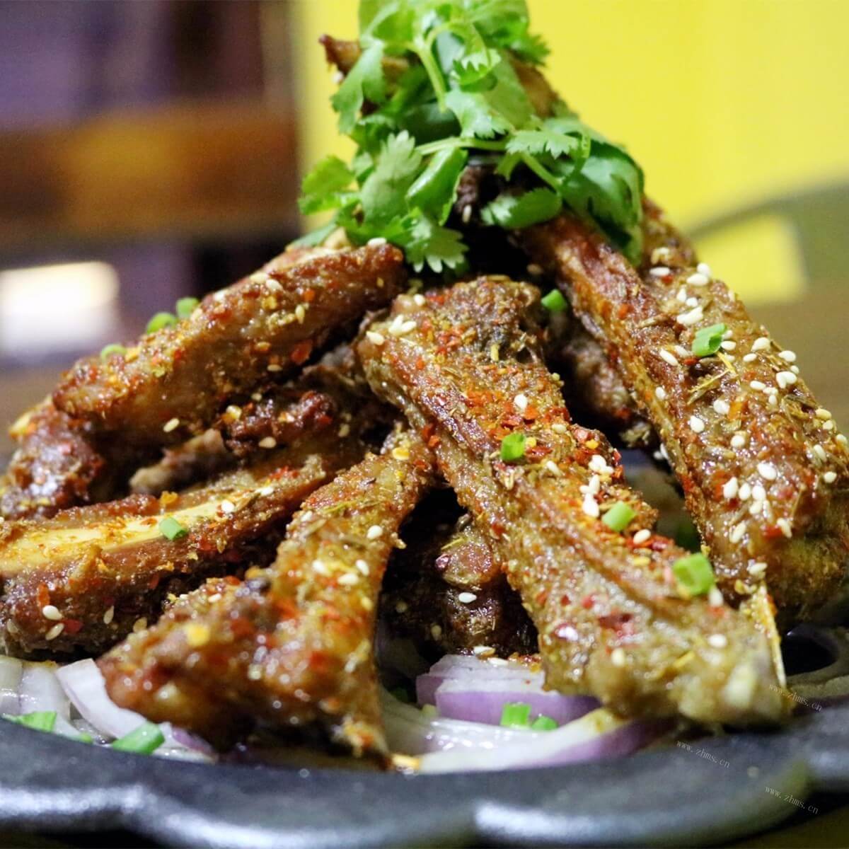 美味的手撕羊肉