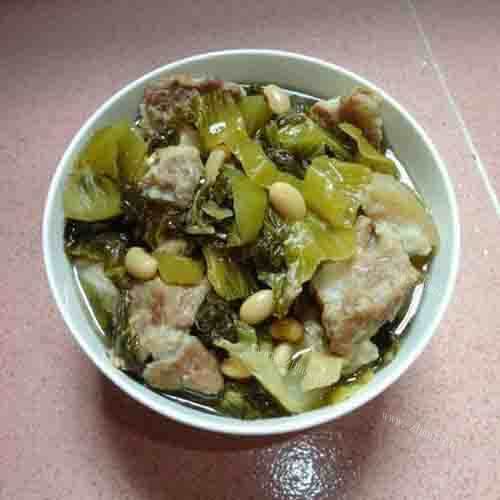 省事的猪肉炒咸菜的做法