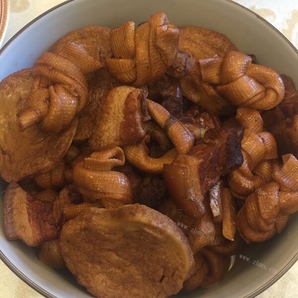 美味素鸡烧肉