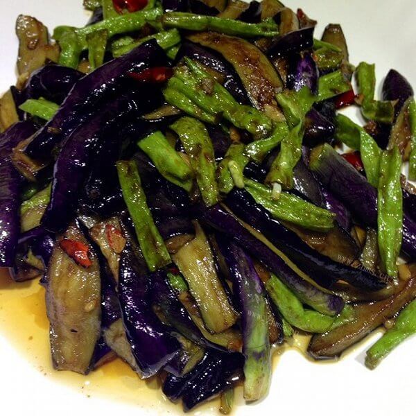 美味干锅茄子豆角