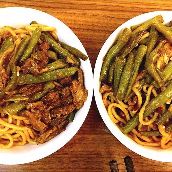 美味豇豆焖面